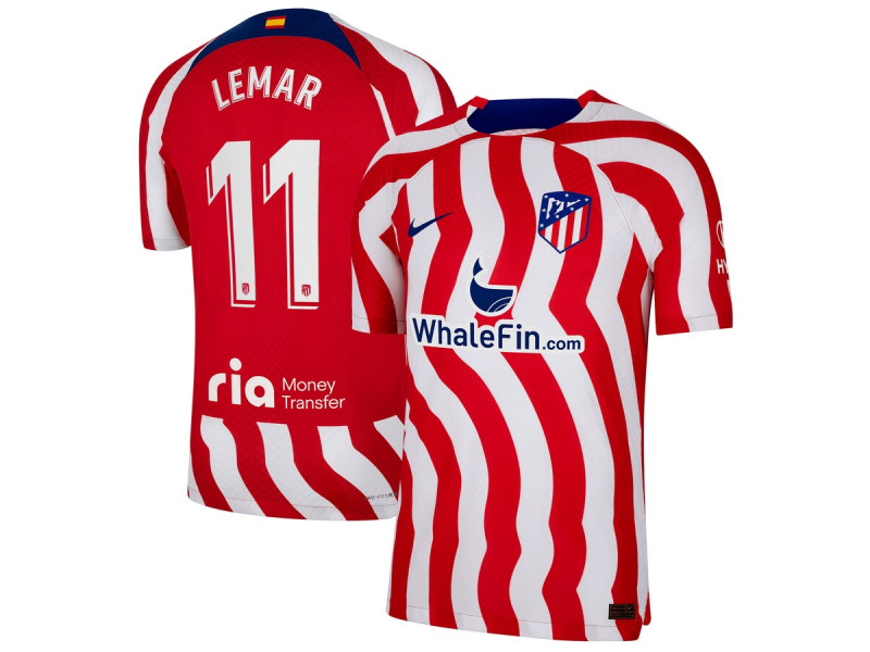 Youth 2022-23 Atletico de Madrid Thomas Lemar Home Red Replica Jersey